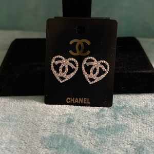 Replica Chanel Rhinestone Earrings